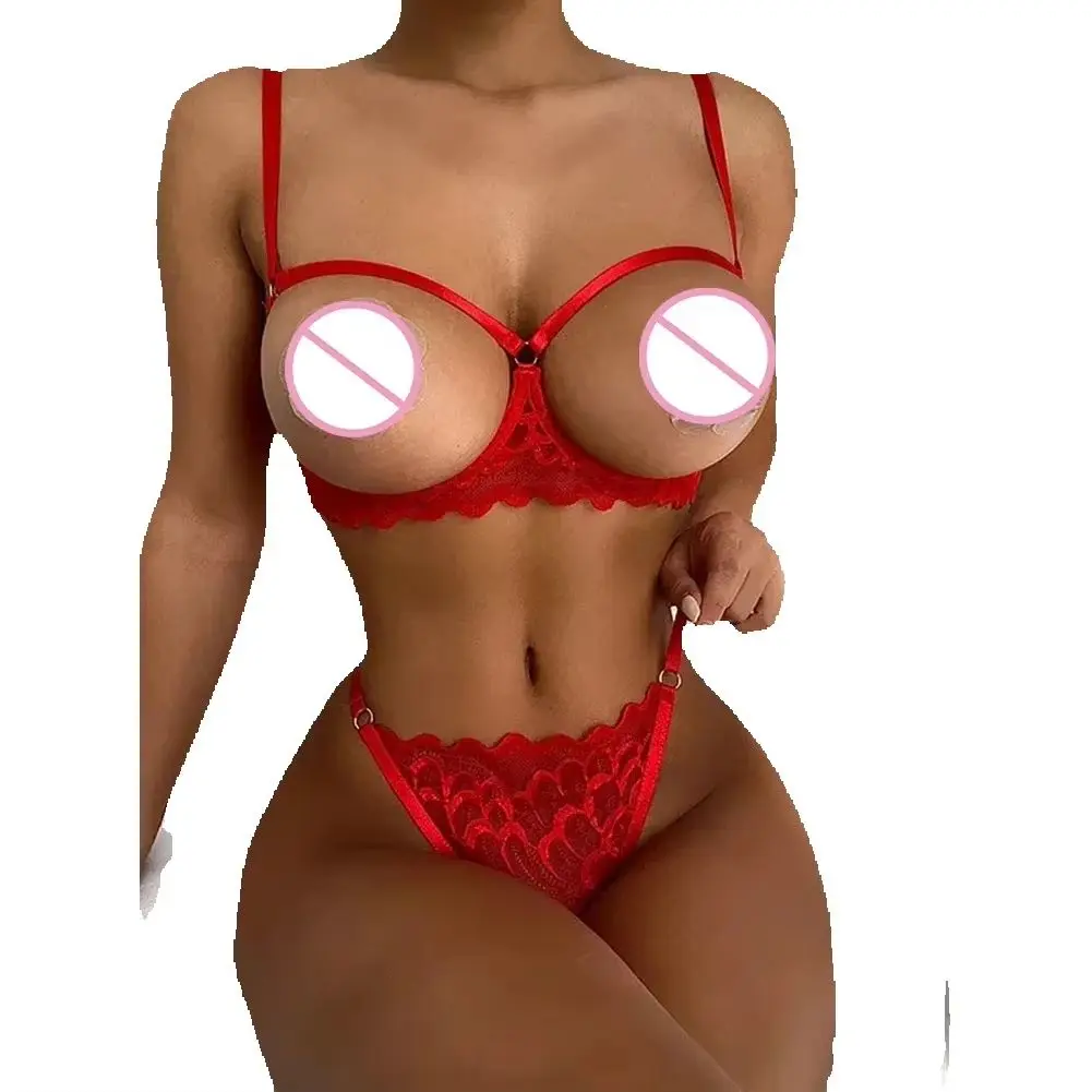 Sleep Bra Bralette - Women Adjustable Strap Lace Intimate Set,