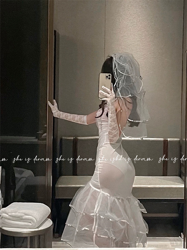 Plus Qunque Sexy Women Bride C - Lace Bralette Set recension och pris